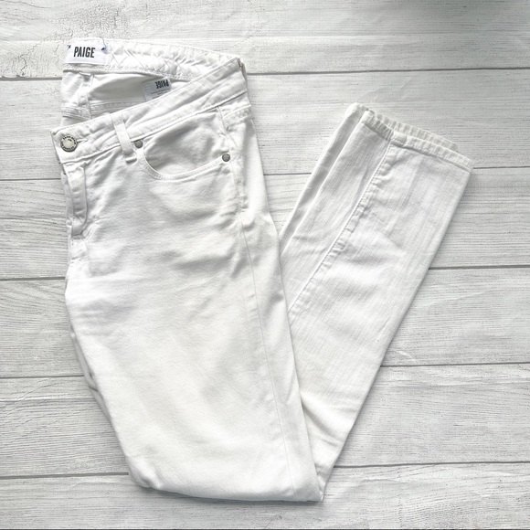 Page Ankle Jeans- Ultra White, size 27 - Picture 2 of 9